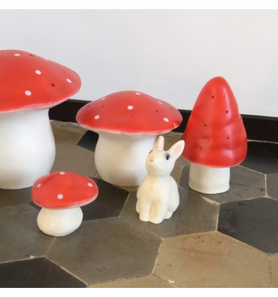 Lampe Veilleuse champignon Rouge (S) - Egmont Toys