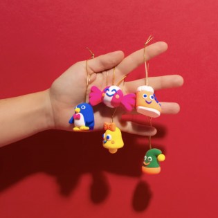 Pâte à modeler Magic do kit Ho ho ho - OMY 2