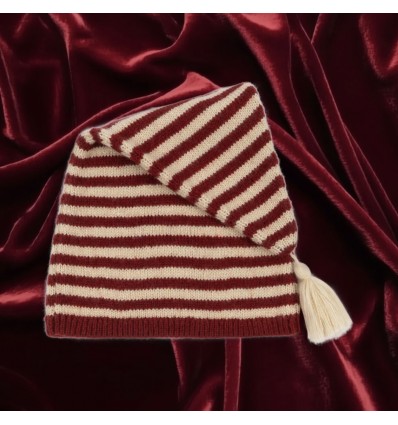 Bonnet tricot rayé - Konges Slojd