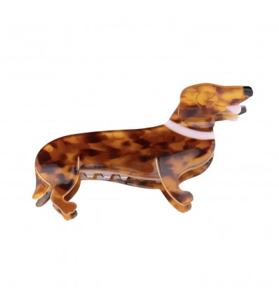 Pince à cheveux teckel - Coucou Suzette