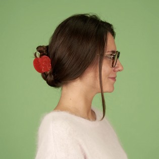 Pince à cheveux pomme - Coucou Suzette 2