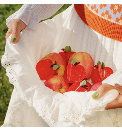Pince à cheveux pomme - Coucou Suzette