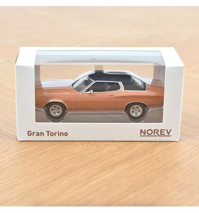 Ford Gran Torino 1974 Marron - Norev