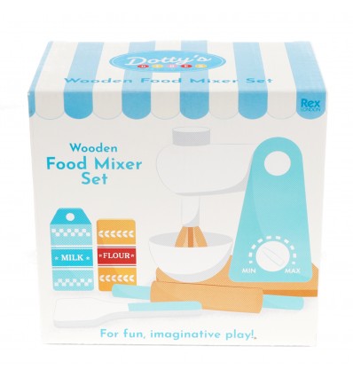 Mixeur en bois 6 pièces - Rex London