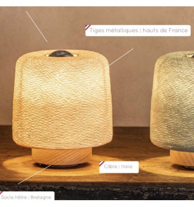 Lampe à poser Madison Orange  - La Case de Cousin Paul