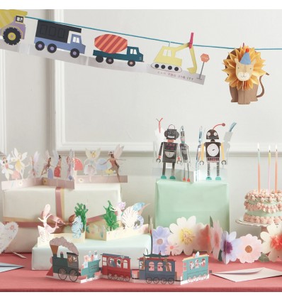 Carte 3D lion - Meri Meri