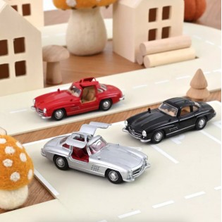 Mercedes Benz 300 SL 1954 Argent - Norev 2