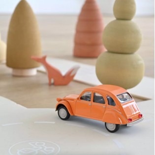 Citroën 2CV 1979 Mandarine Orange - Norev 2