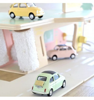 Fiat 500 F 1965 vert clair - Norev