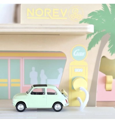 Fiat 500 F 1965 vert clair - Norev