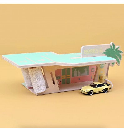 Station service Palm Springs en bois - Norev