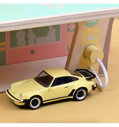 Station service Palm Springs en bois - Norev