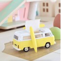 VW Combi T2b Camper Van 1973 Jaune - Norev
