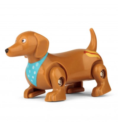 Chien saucisse à remonter