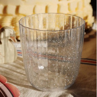 Set vaisselle argenté à paillettes - Konges Slojd 2