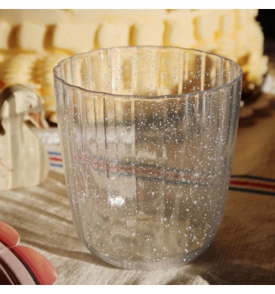 Set vaisselle argenté à paillettes - Konges Slojd