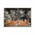 Carte vintage "Happy day" - Atelier Kencre