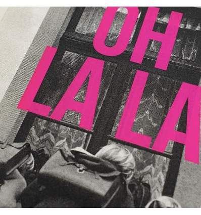 Carte vintage "Oh la la" - Atelier Kencre