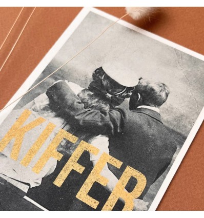 Carte vintage "Kiffer" - Atelier Kencre