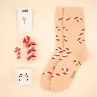 Boucles d'oreilles "Sucre d'orge" - Coucou Suzette 2