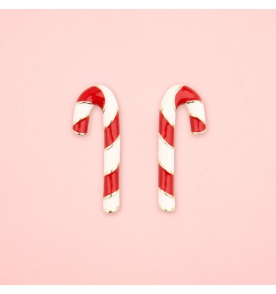 Boucles d'oreilles "Sucre d'orge" - Coucou Suzette