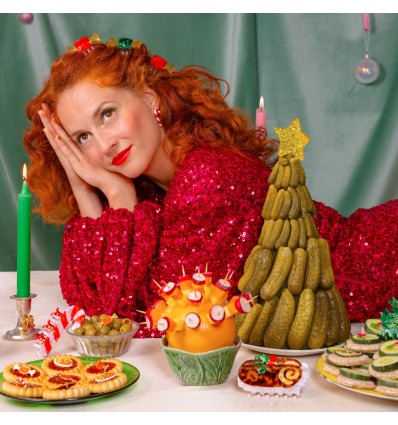 Pince à cheveux Bûche de Noël - Coucou Suzette