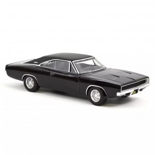 Dodge Charger 1968 Noir - Norev 2