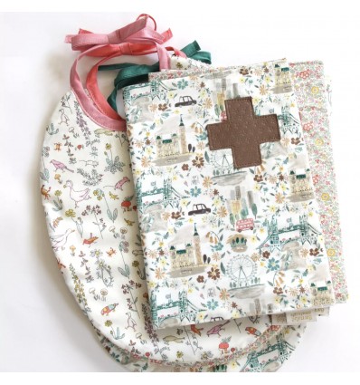 Protège carnet de santé John - Barnabé aime le café