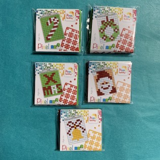 Porte-clé Individuel Noël - Pixelhobby