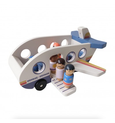 Avion en bois Voyage-Voyage