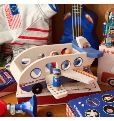 Avion en bois Voyage-Voyage