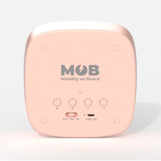 Réveil veilleuse Billy Clock Rose - Mobility on Board 2