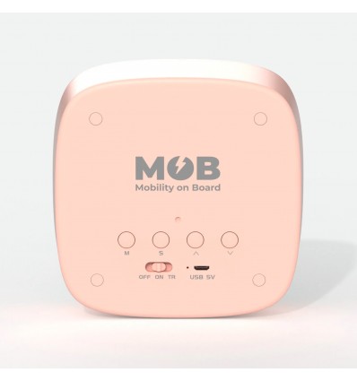 Réveil veilleuse Billy Clock Rose - Mobility on Board