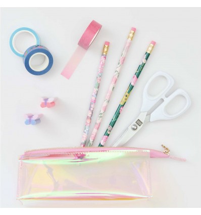 Trousse rose irisée - Rico Design