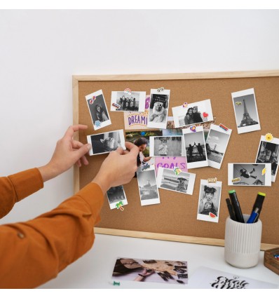 Appareil photo impression thermique Pixiprint bleu - Mobility on board