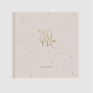 Livre de Naissance Petit Amour Beige - Zakuw 2