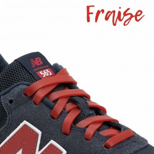 Lacets Silicone Larges Fraise - Gorilla