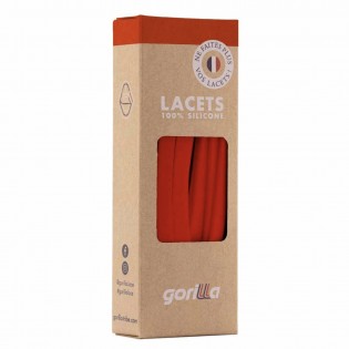Lacets Silicone Larges Fraise - Gorilla 2