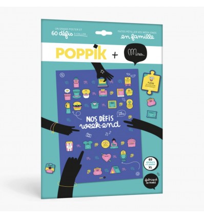 Poster & stickers Nos défis week-end - Minus