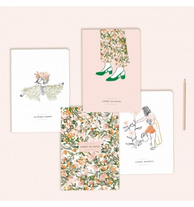 Carnet A5 Fleurs - My Lovely Thing