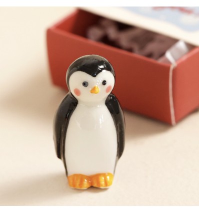 Mini grigri pingouin - Lisa Angel