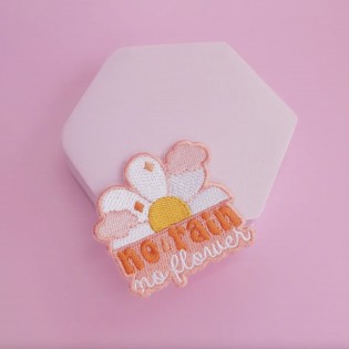 Thermocollant "No rain no flower" - Malicieuse 2