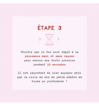 Thermocollant "No rain no flower" - Malicieuse