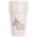 8 gobelets en carton Licorne - Rico Design