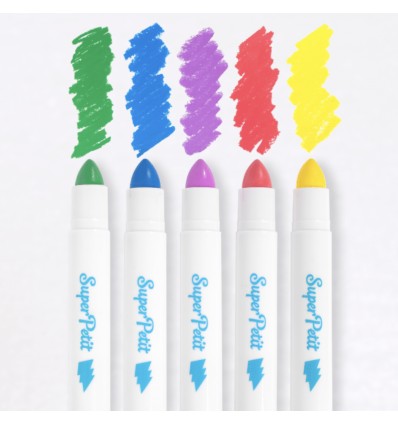 5 crayons de cire twistables - Super Petit