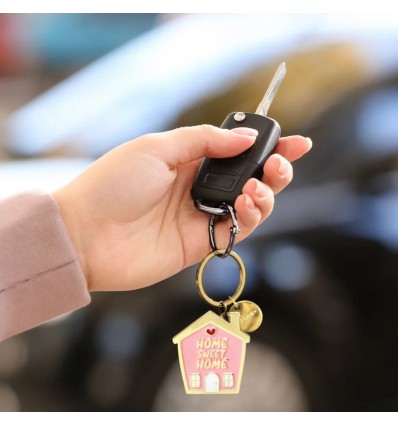 Porte-clé émaillé Maison - Legami