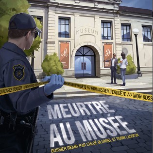 Livre Mon dossier d'enquête Meurtre au musée - Milan