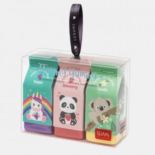 Set de 3 gommes parfumées yummy yummy - Legami 2