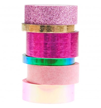 Set de 6 masking tape - Rico Design