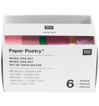 Set de 6 masking tape - Rico Design